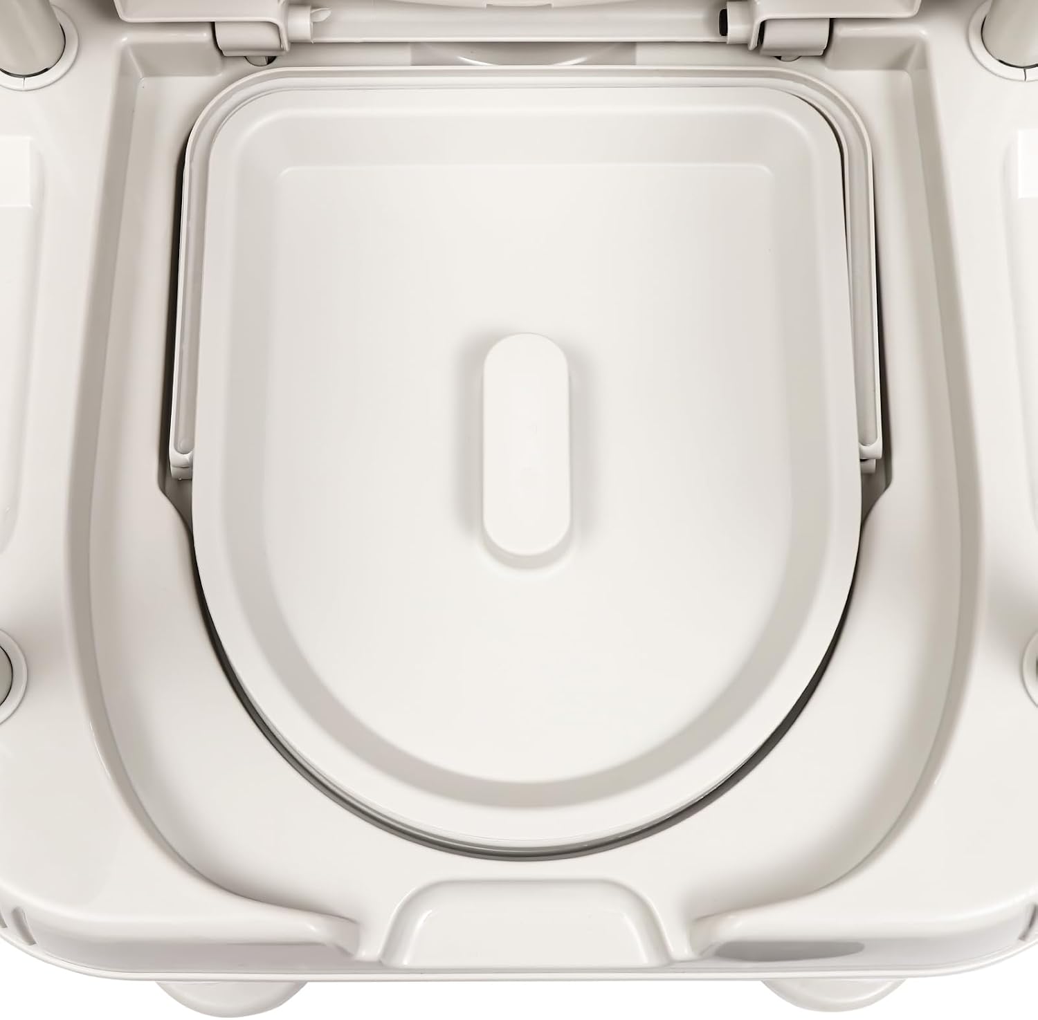 Bedside Commodes Chair, 661.39Lbs Capacity Bedside Toilet Portable Adult Potty Toilet Chair Height Adjustable Commode Toilet Heavy Duty Moveable Commodes for Home Use Nursing Centers