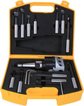 17PCS Boring Head Set Metric System 40Cr Boring Bars CNC Milling Tools Kit Set NT30-F1-18 NT40-F1-18 75mm Boring Head (NT40-F1-18-12PCS)