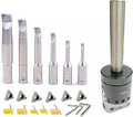 3/4 SHANK BORING HEAD 2INCH PLUS 1/2 Boring Bar 6pcs Set (Inserts included) 1/2' -2'
