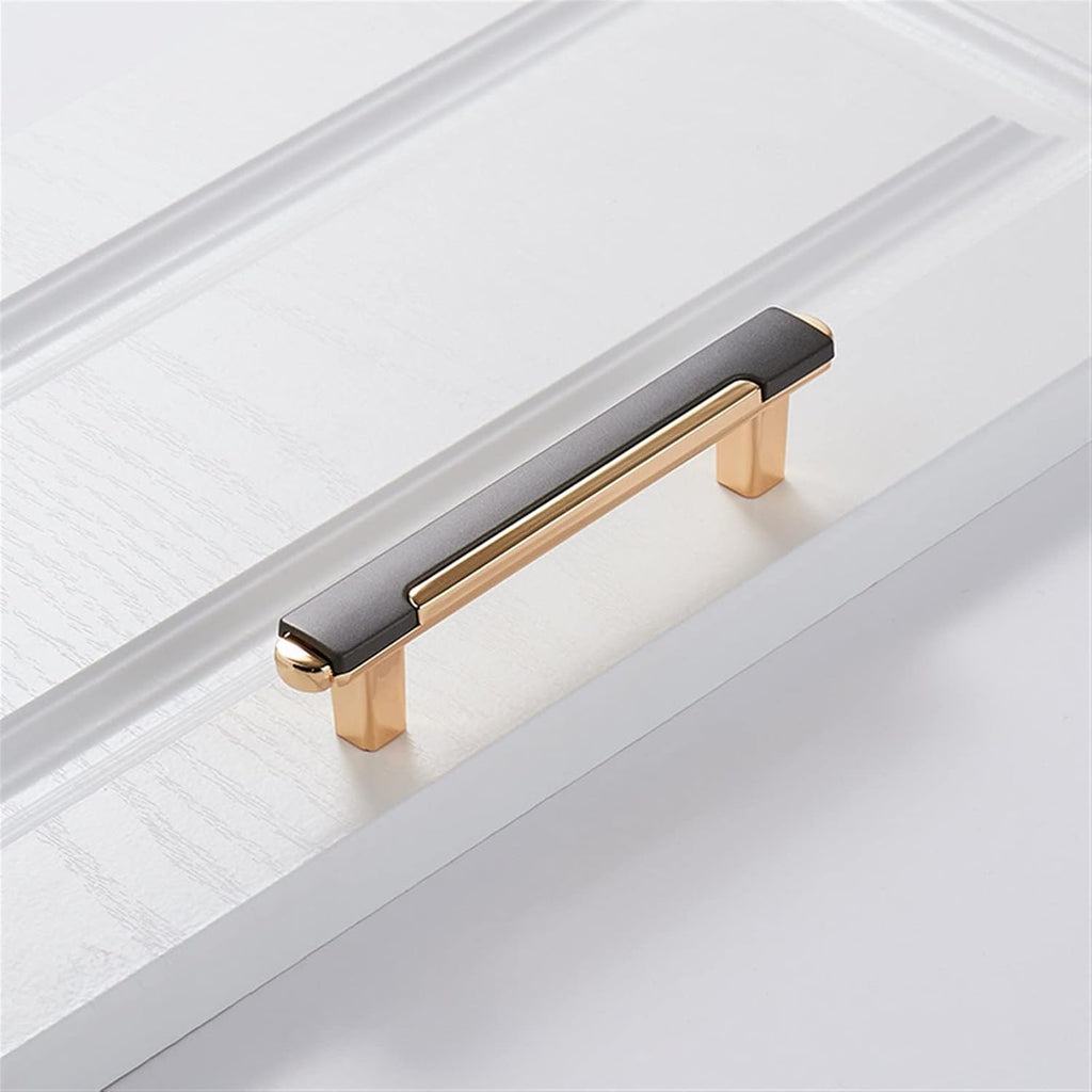 Cabinet Handles Kitchen Hardware 10 PCS Light Luxury Modern Zinc Alloy Kitchen Handle Cabinet Knobs and Handles Fashion Drawer Knobs Pulls Furniture Handle Hardware Cabinet pulls Kitchen Cabinet Handl