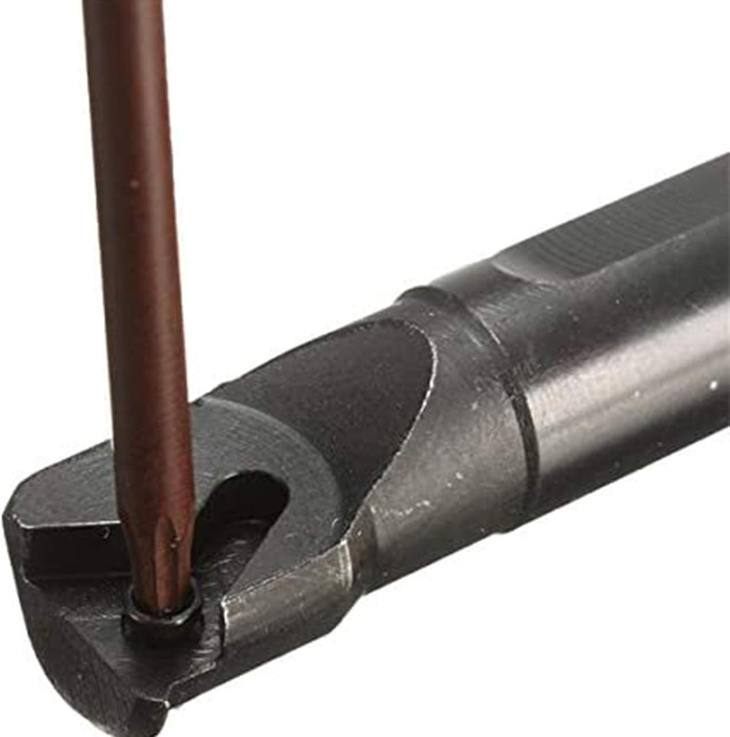 Chisels, 7Pcs 12mm Shank Lathe Boring Bar Turning Tool Holder Set with Carbide Inserts for Semi-Finishing and Finishing