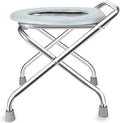Bedside Commode,Toilet Seat with Handles Portable Camping Commode Chair Waterproof Non-Slip with Lid Perfect Lightweight Toilet Seat for Camping