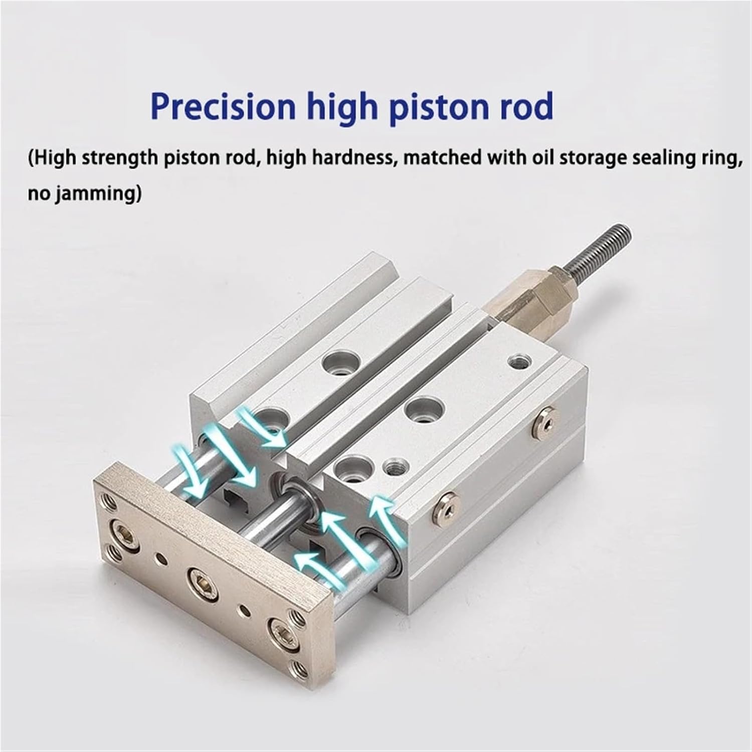 Three Bar Three-axis TCMJ Adjustable Stroke Pneumatic Cylinder Bore 12/16/20/25/32/40 20/30/40/50/75/100/150(Stroke 20-20mm,Bore 25)