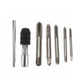 Screw Thread Hand Tap Drill Bits M3 M4 M5 M6 M8 - High-Speed Steel Spiral Point Straight Fluted Tool Set for Metalworking