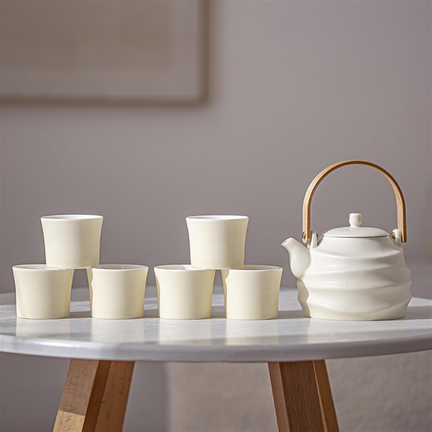 Beverage Serveware Tea set set for home living room cold kettle ceramic afternoon tea teapot tea cup tea party essentials Water Carafe
