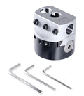 Accusize Industrial Tools Boring Head Hole Size Off Thread, 3 in, 0350-0003 | 3/4 in Boring Bar Hole, 1 in Offset, 1-1/2-18 Thread Mount, 3-5/32 in Overall Length