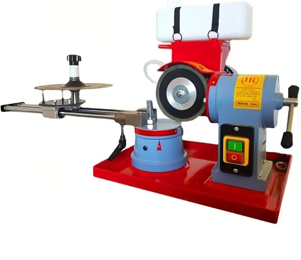 Electric Circular Saw Blade Sharpener, Rotary Angle Grinder with Water Injection Tank for Carbide Tipped Blades 80-700mm, 2850Rpm 250w