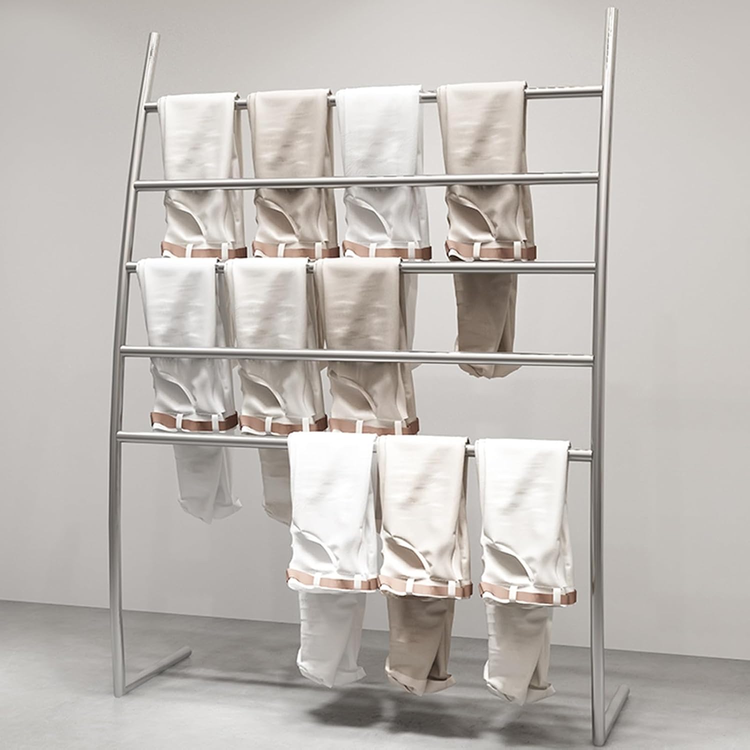 Garment Racks, Clothing Store Racks Display Racks, Scarf Organizers, Shop Trouser Racks, Jeans Pants Curtain Blanchet Stationary Storage, shelves