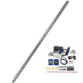INTSUPERMAI Boring Bar of Portable Line Boring Machine Hole Drilling Machine 50x1600mm/1.97x63in Line Bore Bar Alloy Steel Material for Metal with Compact Design