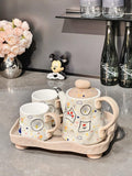 Beverage Serveware Cup set sense home living room water set kettle cup tea set tea cup gift box Water Carafe