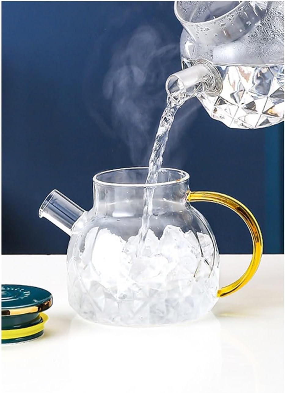 Beverage Serveware Tea set household heating living room hospitality ceramic teacup water cup with handle Water Carafe
