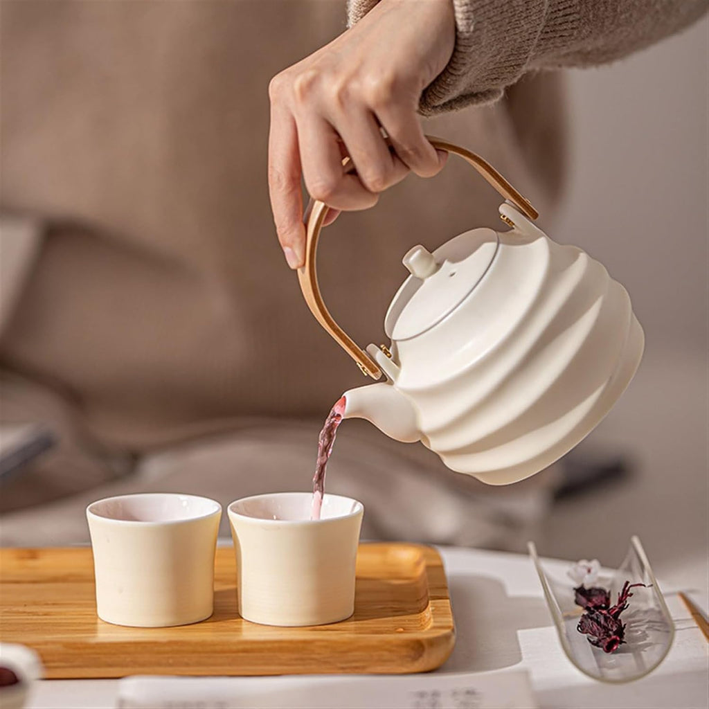 Beverage Serveware Tea set set for home living room cold kettle ceramic afternoon tea teapot tea cup tea party essentials Water Carafe