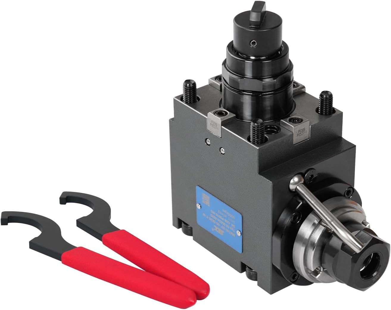 BMT Driven Tool Holder BMT40 Boring Bar Holder Block Turning Tool Holder Block Live Tooling for CNC Lathe BMT40-90°-60-ER20-Y-W External Clamping