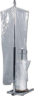 SSWBasics Chrome Single Roll Garment Bag Rack