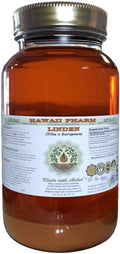 Hawaii Pharm Linden Alcohol-Free Liquid Extract, Professional Grade, Small Batch Linden (Tilia x Europaea) Dried Leaf and Flower Glycerite 32 oz