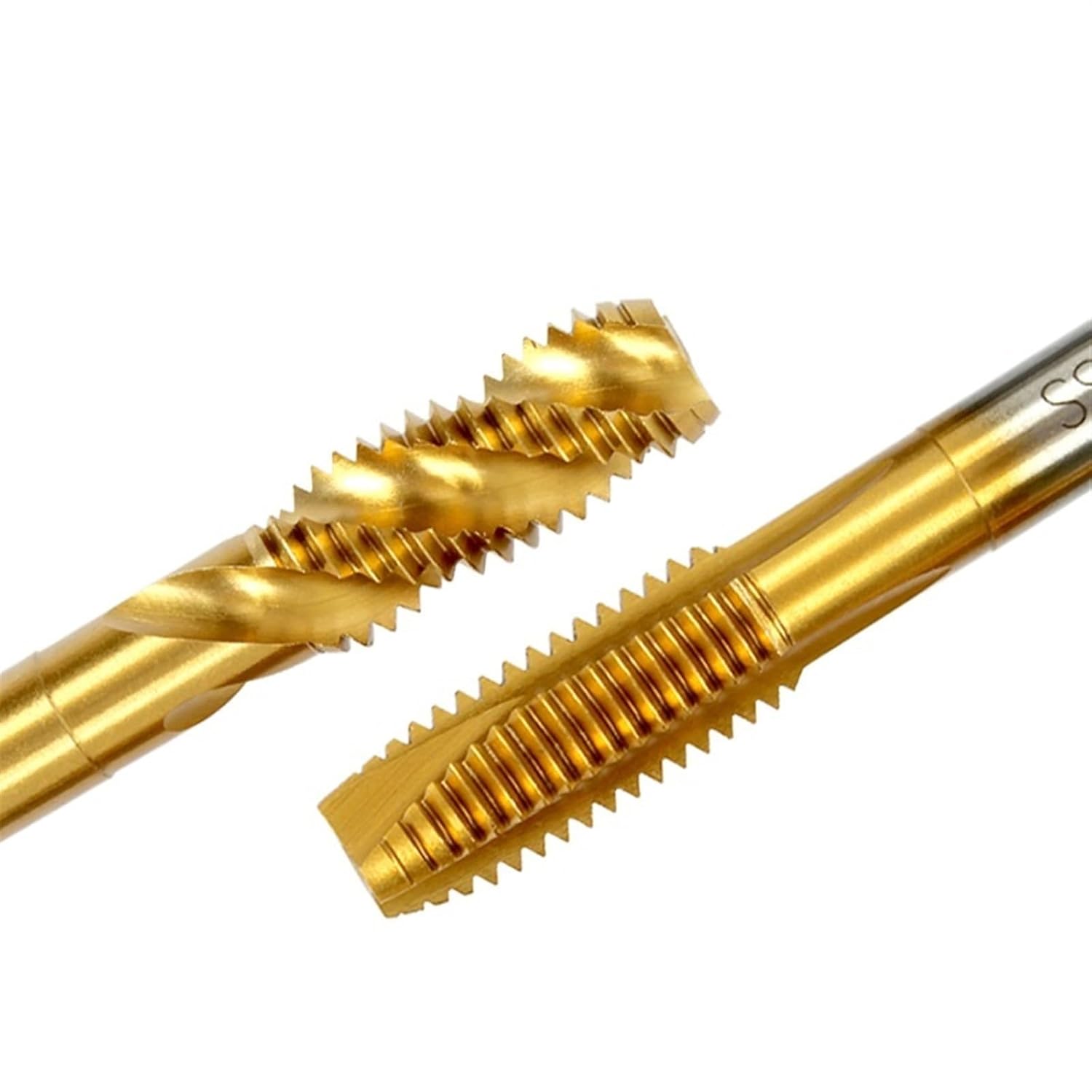 1Pcs ST Insert Cobalt Screw Thread Tap Drill Bits HSSCO Spiral Pointed Flute Metric ST2-ST12 Taps Tools(Pointed Tap,5PCS_ST8X1.25) CQMLWSDNW