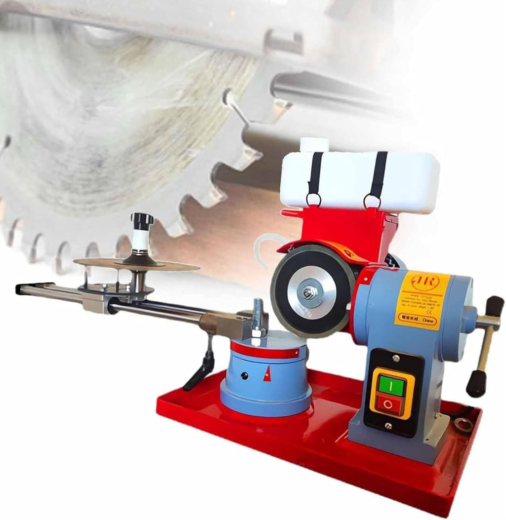 Circular Saw Blade Sharpener, Dry Wet Circular Saw Blade Sharpener, 2850rpm Electric Saw Blade Sharpener with Water Tank, Sharpener Machine for Carbide Tipped Saw Blade,250W (550W)