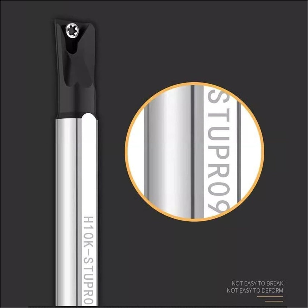 HSS Turning Tool STUBR/STUCR/STUPR CNC 95° Turning bar high-Speed Steel Small Hole Boring Tool for TPMT Insert(H22S-STUCR16)