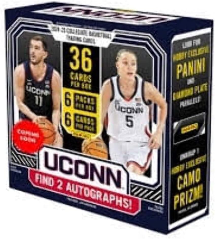 2024-25 Panini Uconn Collegiate Basketball Hobby Box