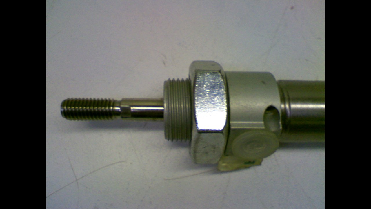 FESTO DSNU-20-80-PPV-A (19238), 1-10 BAR Operating Pressure, 20 MM BORE, 80 MM Stroke, Double-Acting, External Thread, G1/8 Pneumatic Connection, ISO Cylinder, M8 Piston Rod Thread, Series DSNU
