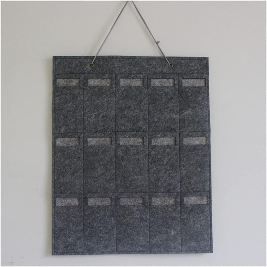GRFIT Glasses Stand 15/25 Slots Felt Eyeglasses Stand Holder for Sunglasses Glasses Storage Display Hanging Bag Wall Pocket Storage Box Organizer Eyewear Display Stand ( Color : 2 )