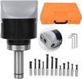 Boring Bar, Boring Head CNC Milling Tools Kits C20-F1-18-12PCS 75mm Boring Head Set 40CR for Horizontal Boring Machine