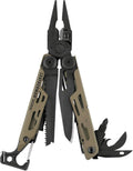 LEATHERMAN, Signal, 19-in-1 Multi-tool for Outdoors, Camping, Hiking, Fishing, Survival, Durable & Lightweight EDC, Made in the USA, Coyote Tan