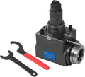 BMT Driven Tool Holder BMT55 Boring Bar Holder Block Turning Tool Holder Block Live Tooling for CNC Lathe BMT55-90°-60-ER32-Y-N Internal Clamping