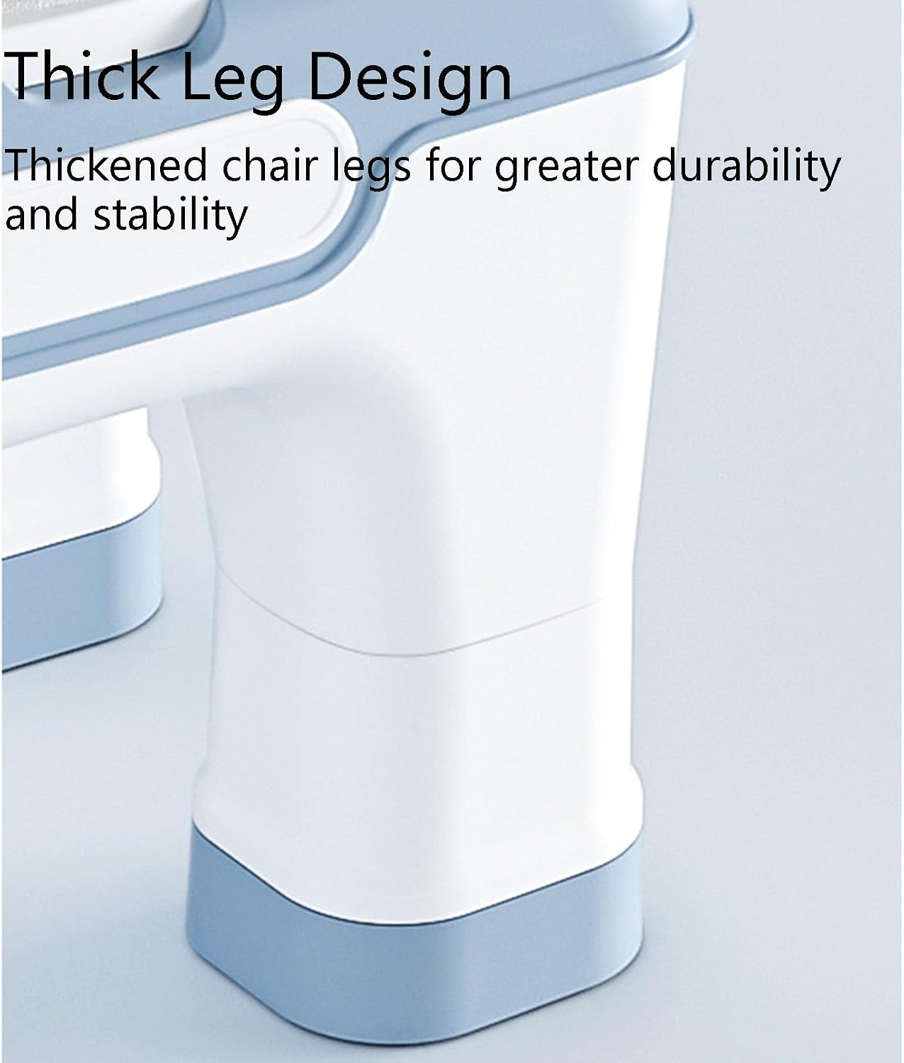 Raised Toilet Seat with Handles, Elevated Handicap Toilet Seat Riser for Seniors with Soft Padded, Height Adjustable, Stand Alone Toilet Safety Frame, Fit Any Toilet, Blue, PP Material