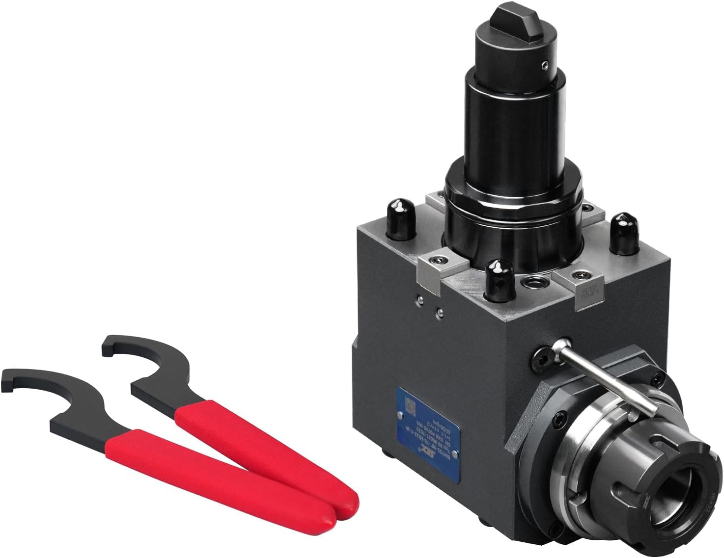 BMT Driven Tool Holder BMT55 Boring Bar Holder Block Turning Tool Holder Block Live Tooling for CNC Lathe BMT55-90°-70-ER32-Y-W External Clamping