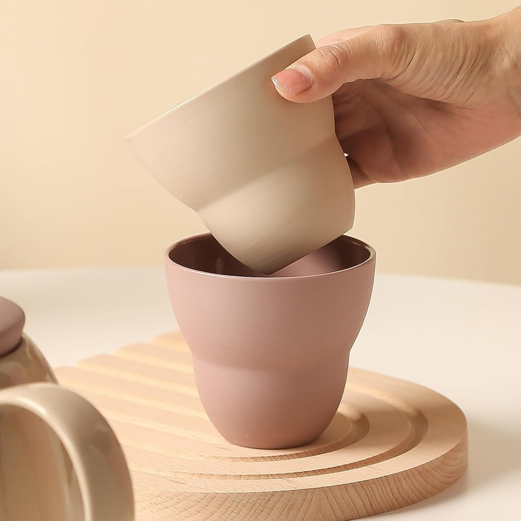 Beverage Serveware Creative coffee cup set ceramic water cup household cup set afternoon tea tea set gift box Water Carafe