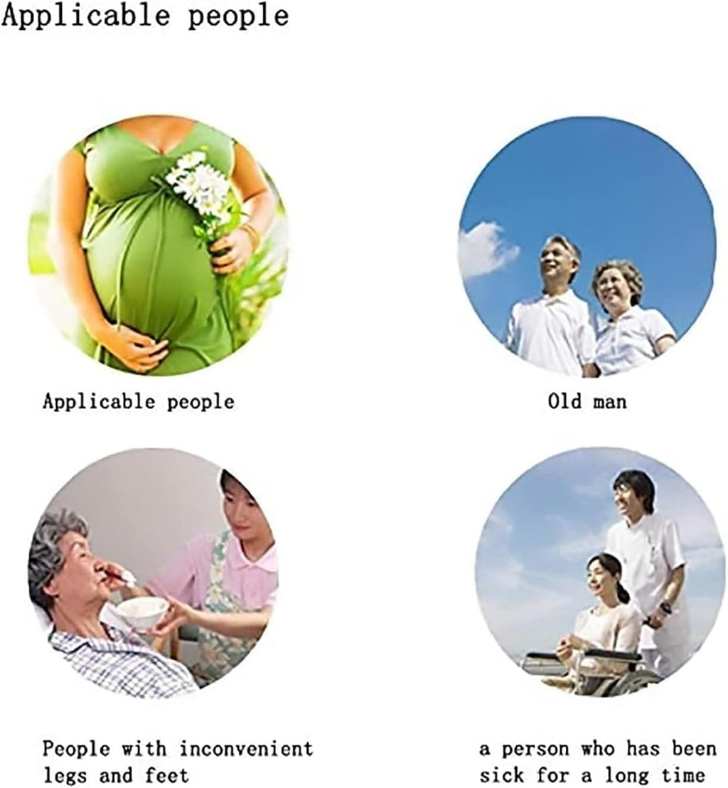 Bedside Commode,Toilet Seat with Handles Stainless Steel Toilet Stool Folding Non-Slip Rubber Tips Easy to Clean Elderly Pregnant Woman Toilet Chair