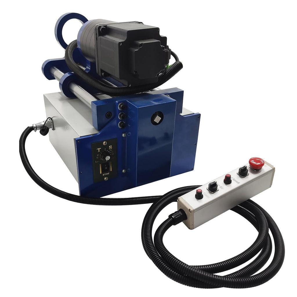 TECHTONGDA Line Boring Machine, 110V Portable Hole Drilling Connecting Rod Boring Machine, Processing Hole Diameter 1.4'-3.15', 1.18' x 63' Bore Bar