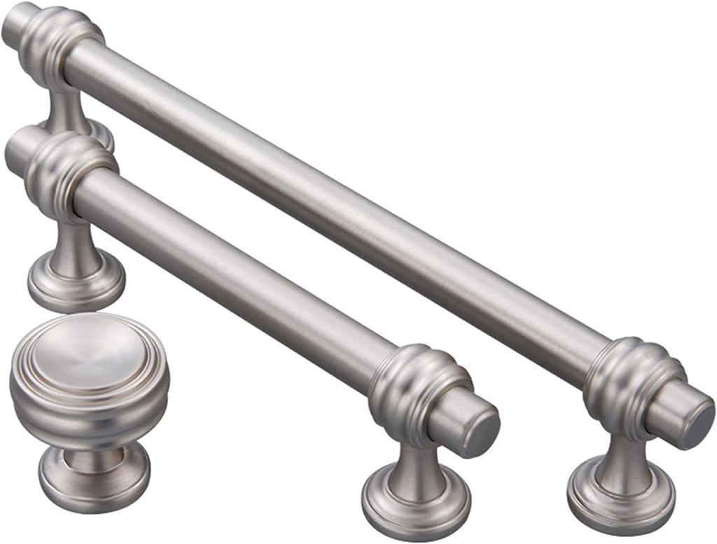 TOMYEUS Cabinet Handles Kitchen Hardware New Luxury Modern PVD Gold Dresser Kitchen Cabinet Handles and Furniture Handle for Cabinets and Drawers 10 Pcs Cabinet pulls Kitchen Cabinet Handles