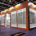 Eyewear Display Sunglass Display Stand Store Retail Display Glasses Holder Stand Sunglasses Display Stand Sunglasses Sunglasses Rack (Wall Riser Display 120 Pairs(With Lock))