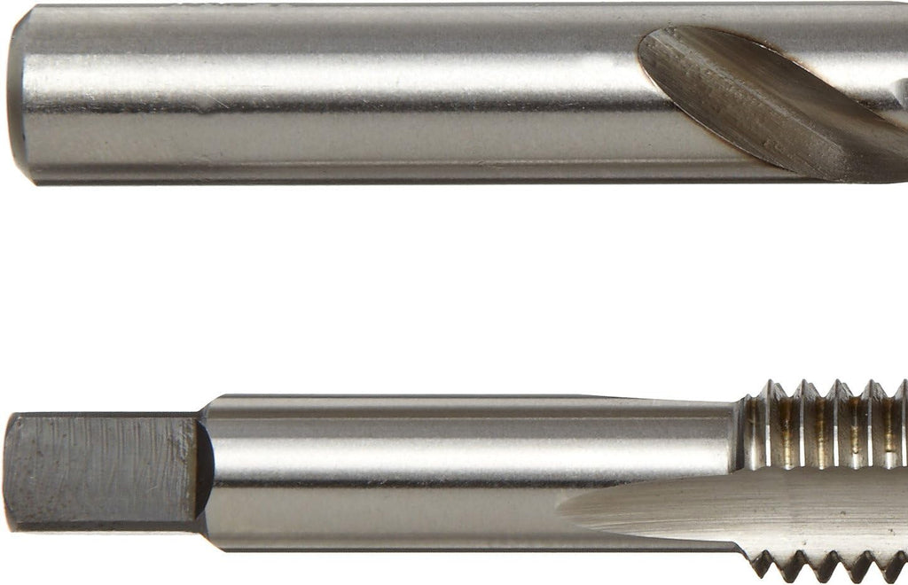 Chicago Latrobe 52581 GT18 High-Speed Steel Jobber Length Drill Bit and Spiral Point Tap Set with Metal Case, Uncoated (Bright) Finish, 18-piece, Wire Size, Letter, Inch, #6-32 to 1/2'-13 Tap Sizes
