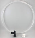 Alkaline Water Machine Ionizer Designer Faucet Installation Polish Chrome-1/2 Compression nut,1' Dia. Body with Installation Kit by thinkalkaline