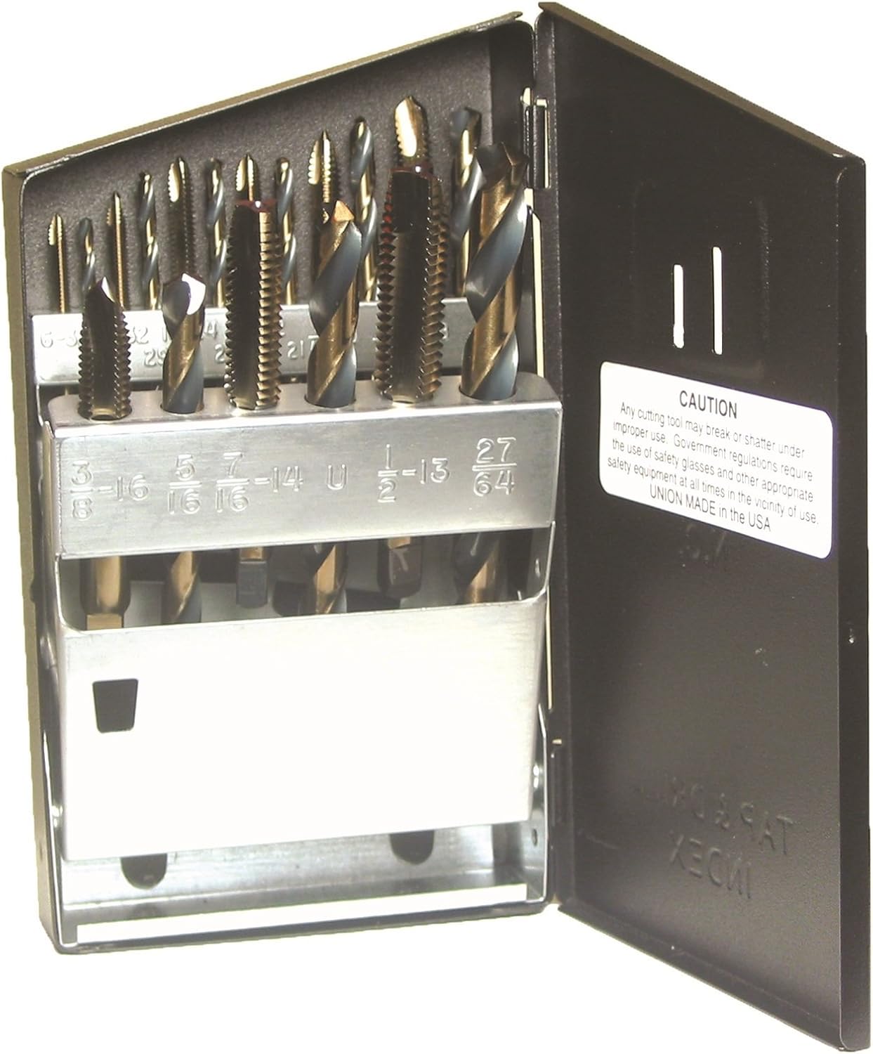 Viking Drill and Tool by Norseman 57580 SP-18TD Type 20-UB Spiral Point Plug Style Magnum Super Premium Tap/Drill Set
