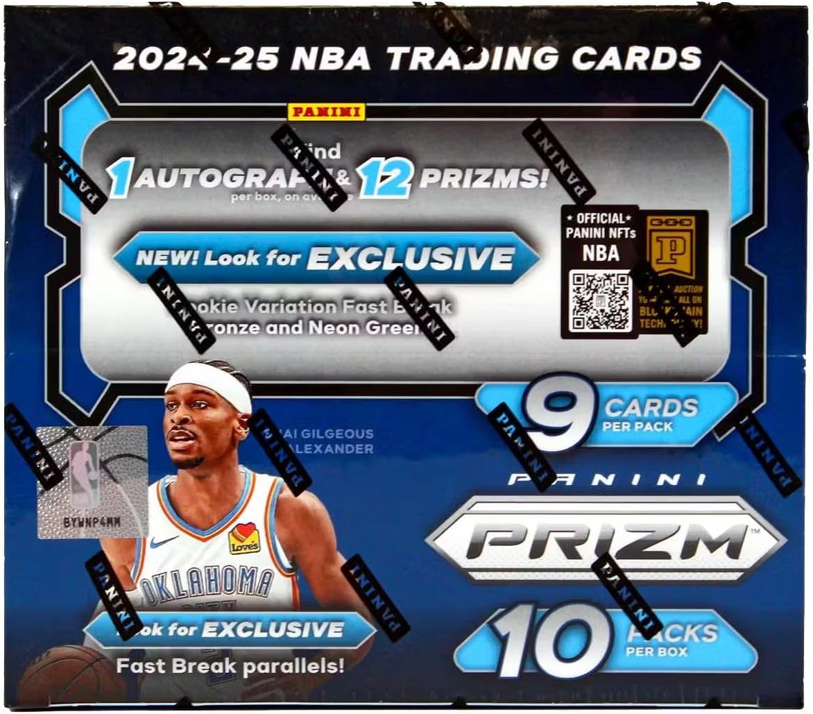 2024/25 Panini Prizm Basketball FAST BREAK box (10 pks/bx)