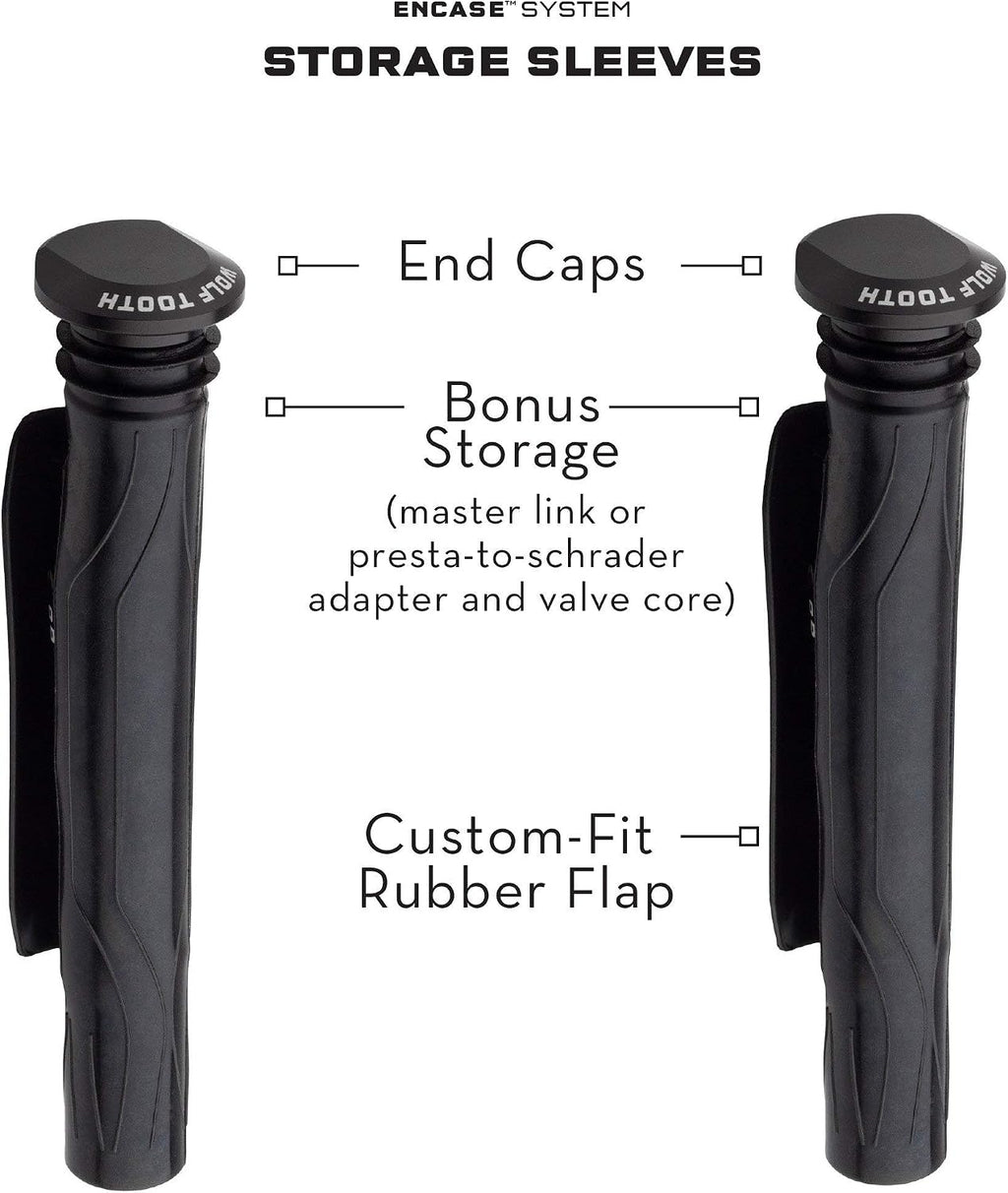 Wolf Tooth Components Encase System Bar Kit One Black, One Size | bike-multifunction-tools