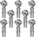 3/4' Heim Joint Rod End Kit with Spacer,Tube Adapters & Jam Nuts,RH & LH Hand Thread .750' Chromoly Heim Joints Panhard Rod End for Steering and Suspension, Traction Bars,Links Joints-4Set