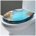 Toilet Seat Quick Release Toilet Seat, Heavy-Duty Soft Close Toilet Lid Oval Shape, Environmentally Friendly Resin Toilet Seat Adjustable Hinges