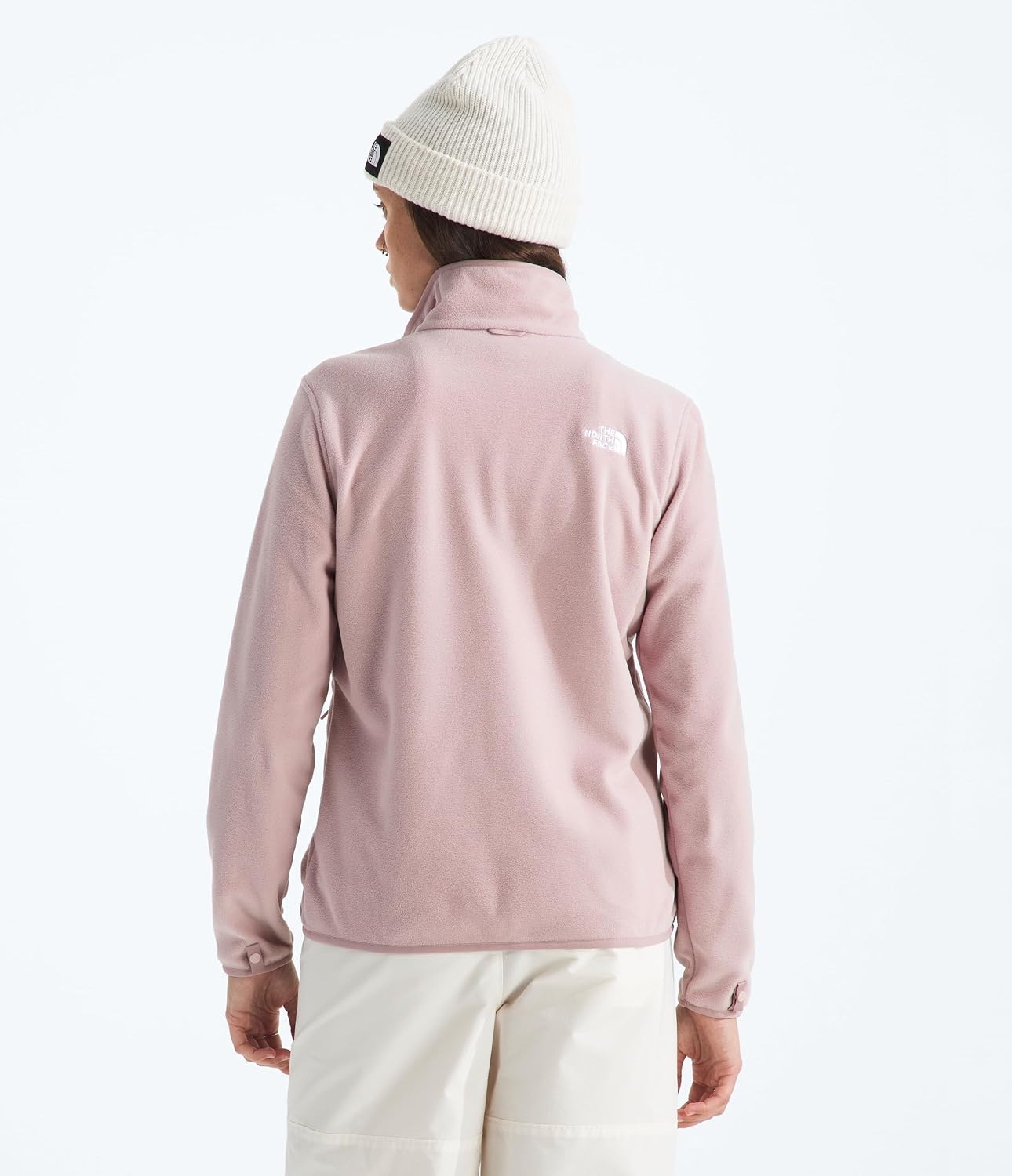 THE NORTH FACE Women's Glacier Fleece Jacket (Standard & Plus Size) | Zip Hand Pockets & Stretch on Collar, Cuffs & Hem