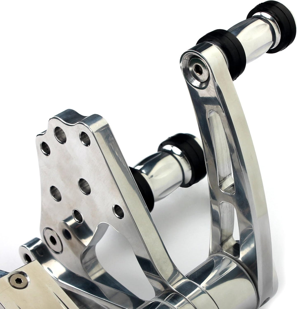 TOFR 3/4' Bore Master Cylinder Forward Controls for Harley Softail 1984-1999 Fat Boy FLSTF Heritage FLST Softail Custom FXSTC Bad Boy FXSTSB Softail Standard FXST for Big Twin Shovelhead