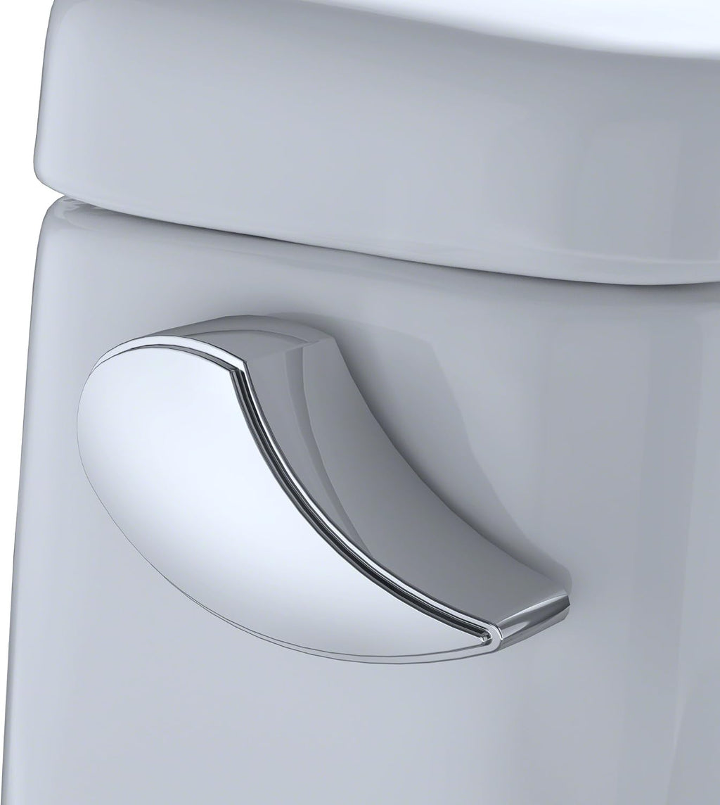 TOTO MS854114SL#01 Ultra Max One-Piece Elongated 1.6 GPF ADA Compliant Toilet, Cotton White