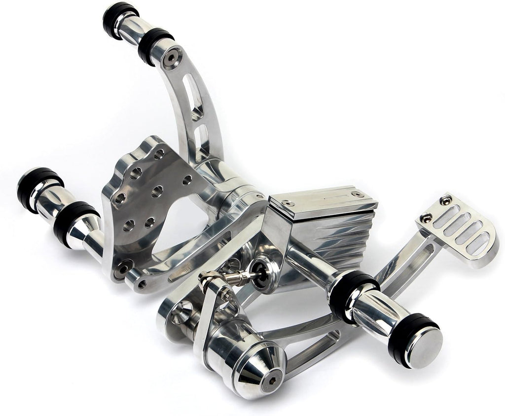 TOFR 3/4' Bore Master Cylinder Forward Controls for Harley Softail 1984-1999 Fat Boy FLSTF Heritage FLST Softail Custom FXSTC Bad Boy FXSTSB Softail Standard FXST for Big Twin Shovelhead