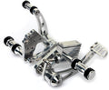 TOFR 3/4' Bore Master Cylinder Forward Controls for Harley Softail 1984-1999 Fat Boy FLSTF Heritage FLST Softail Custom FXSTC Bad Boy FXSTSB Softail Standard FXST for Big Twin Shovelhead