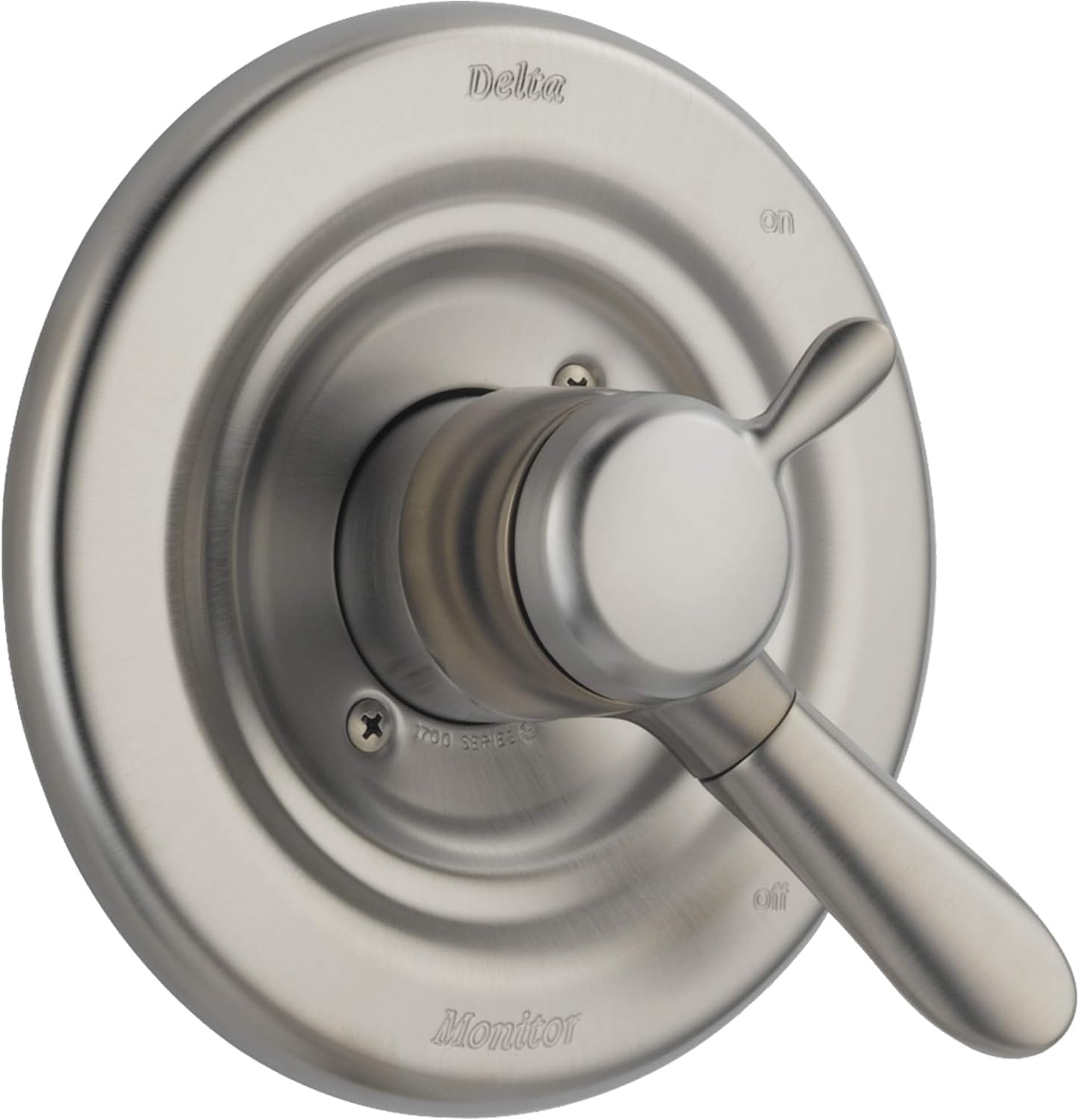 Delta Faucet Lahara 17 Series Dual-Function Shower Handle Valve Trim Kit, Stainless T17038-SS (Valve Not Included)