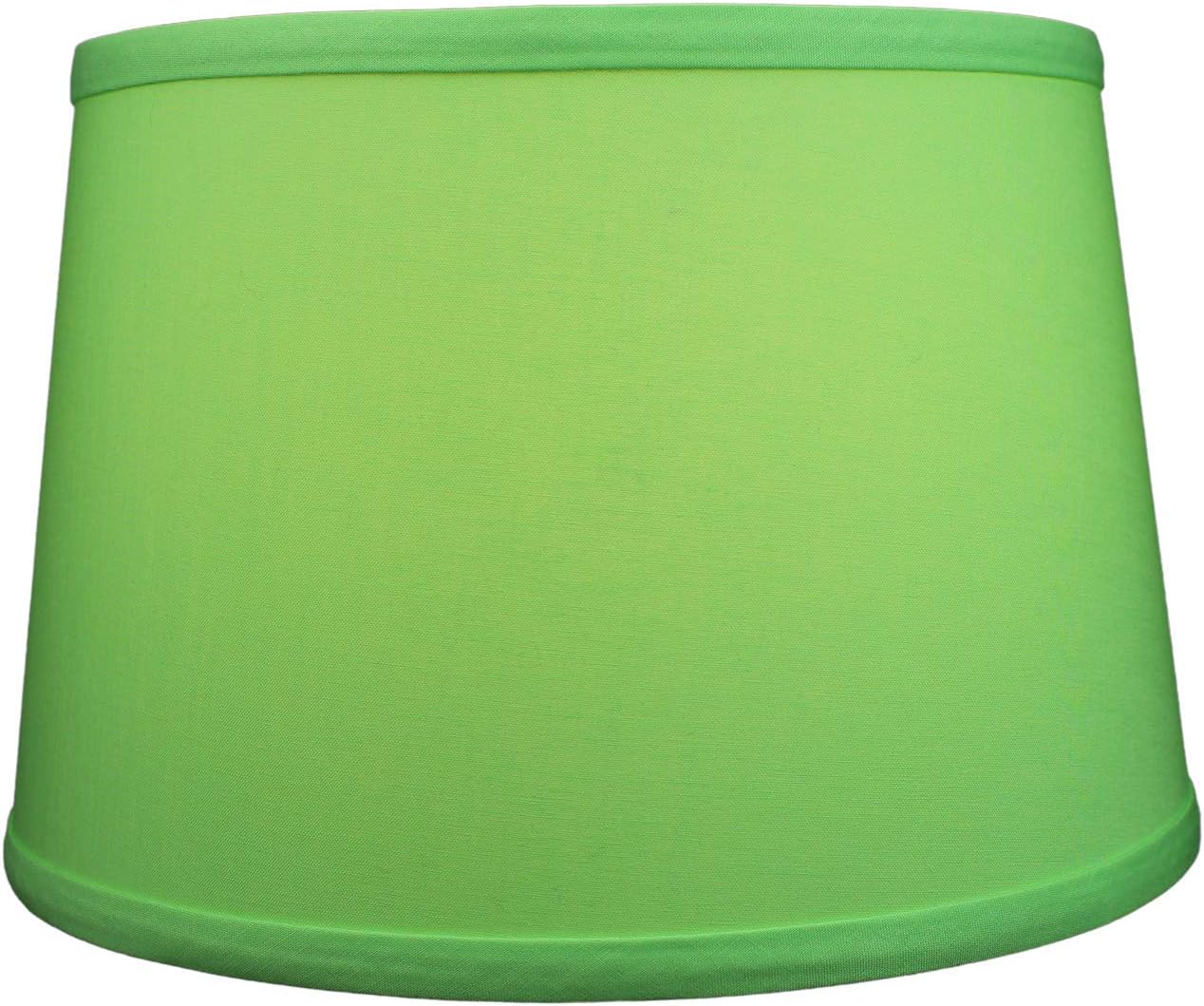 FenchelShades.com Set of 2 Lampshades 10' Top Diameter x 12' Bottom Diameter x 8' Slant Height with Washer (Spider) Attachment. Attaches to Lamps with an existing Harp (not included) (Linen Pear)