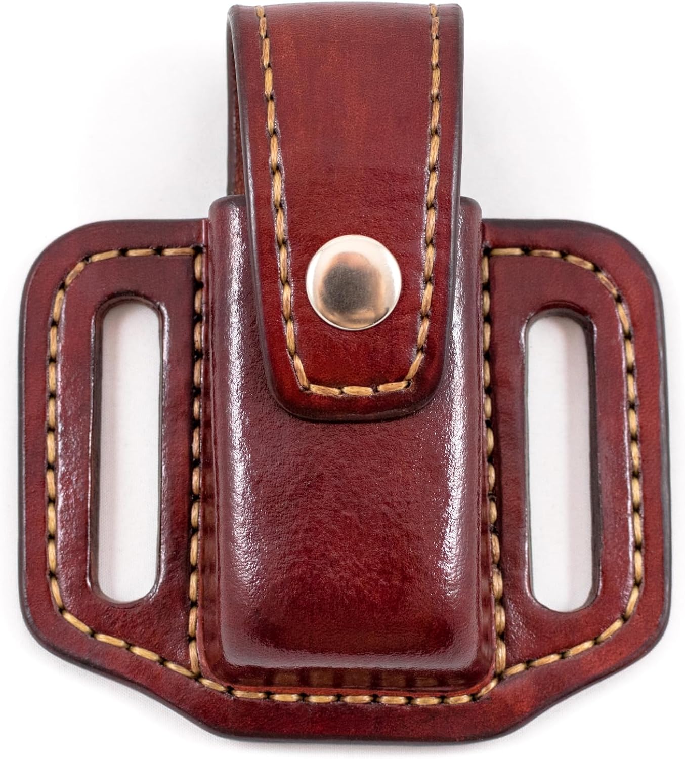 Closed top pancake sheath for Leatherman Wave, custom knife case, Multi tool holster, every day carry knife, handmade sheath